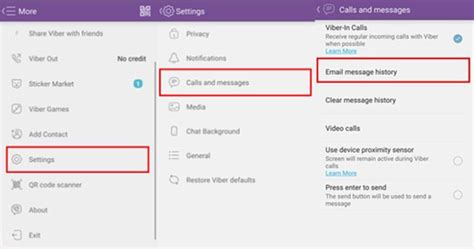 how to download viber messages.